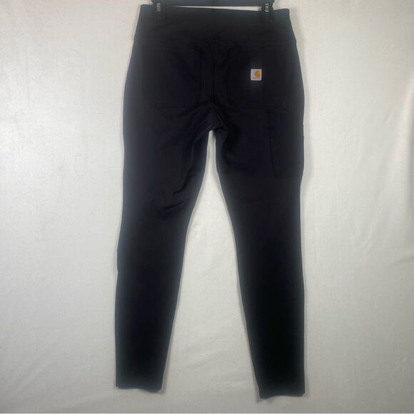 Carhartt Black Fitted Utility Knit Pants Size Small - Picture 2 of 15